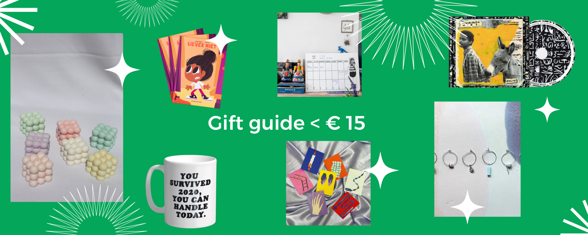 10 Belgische kerstcadeaus voor minder dan 15 euro