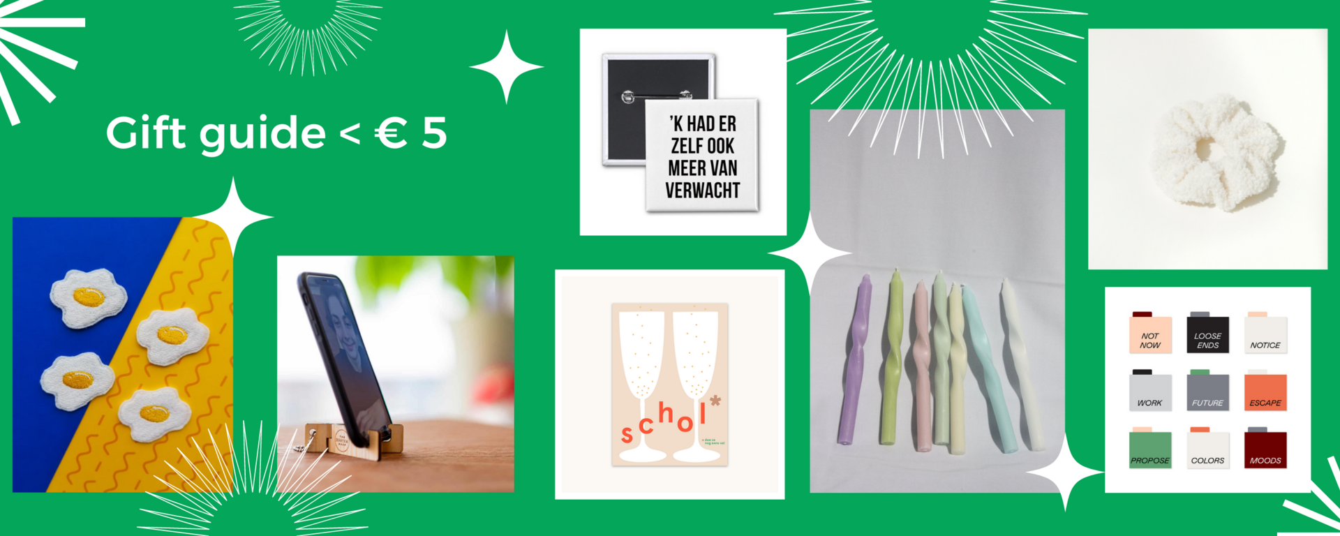 10 Belgische kerstcadeaus voor minder dan 5 euro